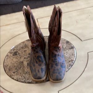 Roper cheetah  boots